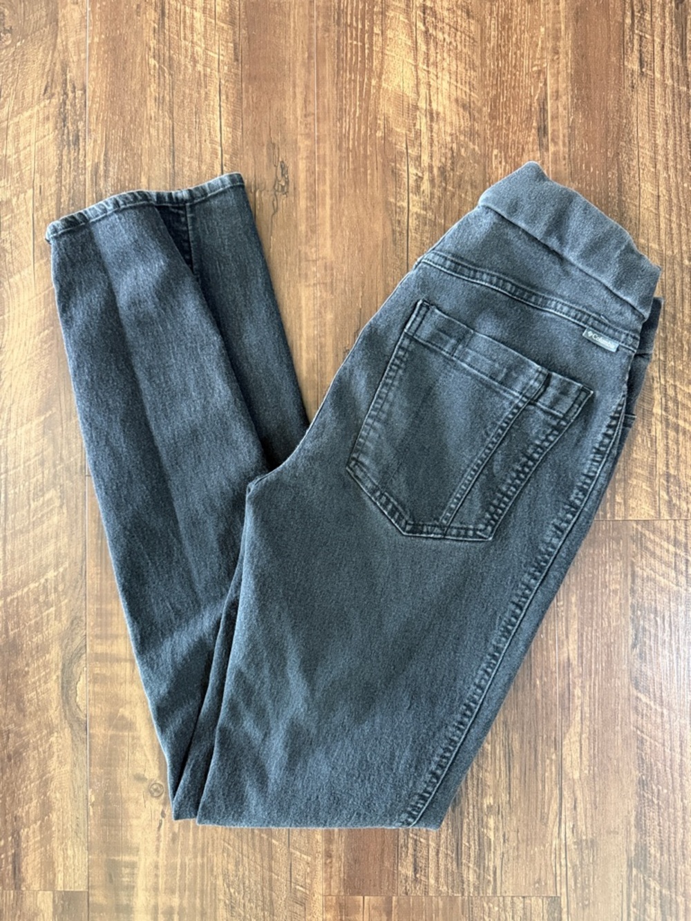 Columbia Pull-on Black Skinny Jeans Size Small